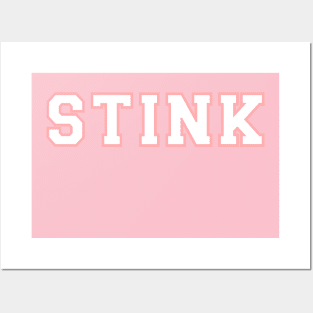 Cute STINK Logo Posters and Art